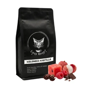 Colombia Castillo výberová kolumbijská káva 100% Arabica Natural odroda Castillo Lynx Roast